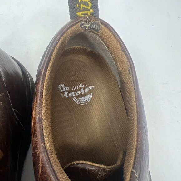 Doc Dr Martens Lachlan Air Wair Lace Up Shoes Mens Sz 11 M Oxford  Brown FLAW main image 6